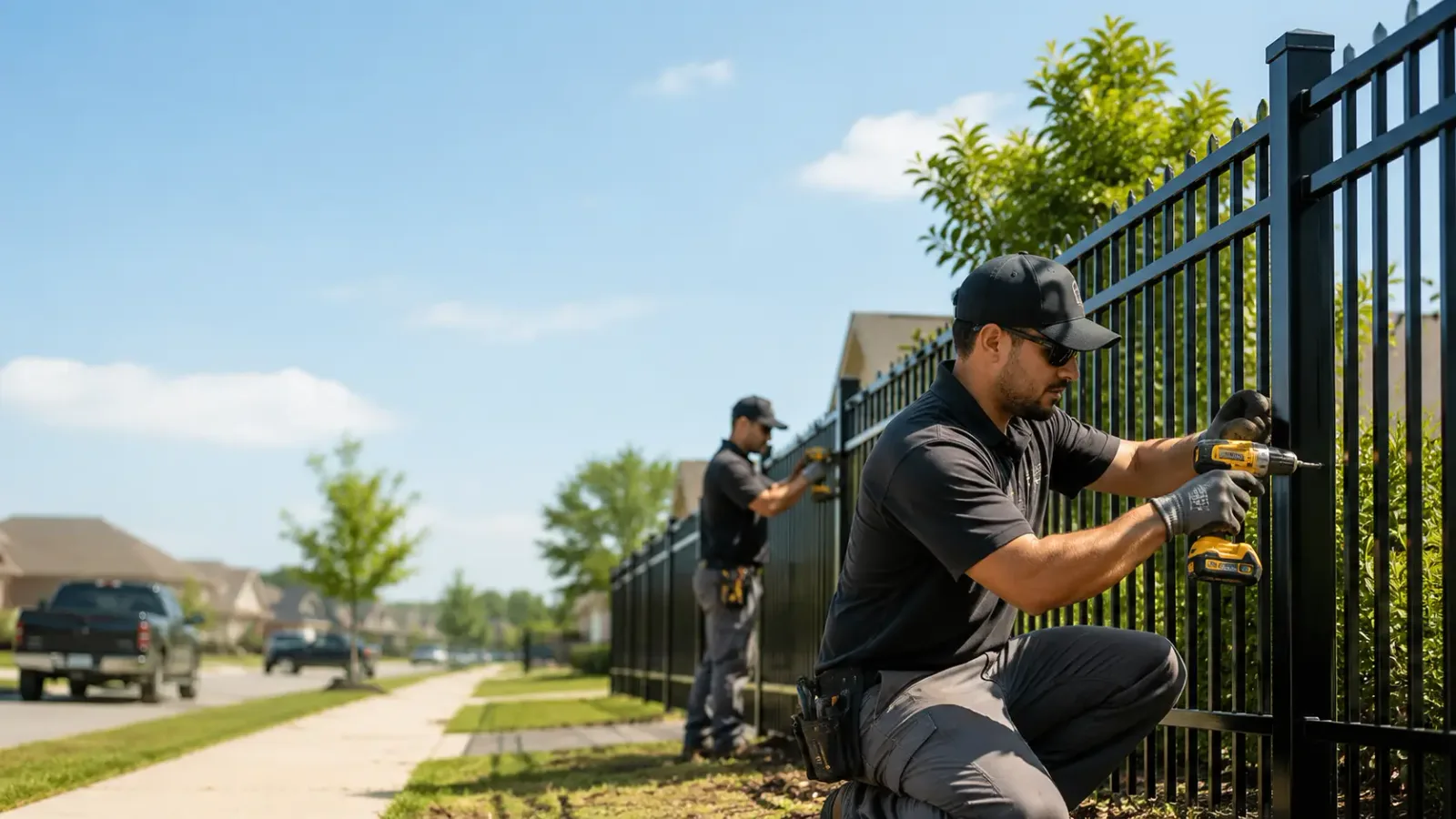 Metal Fence Installation in Leicester, NC